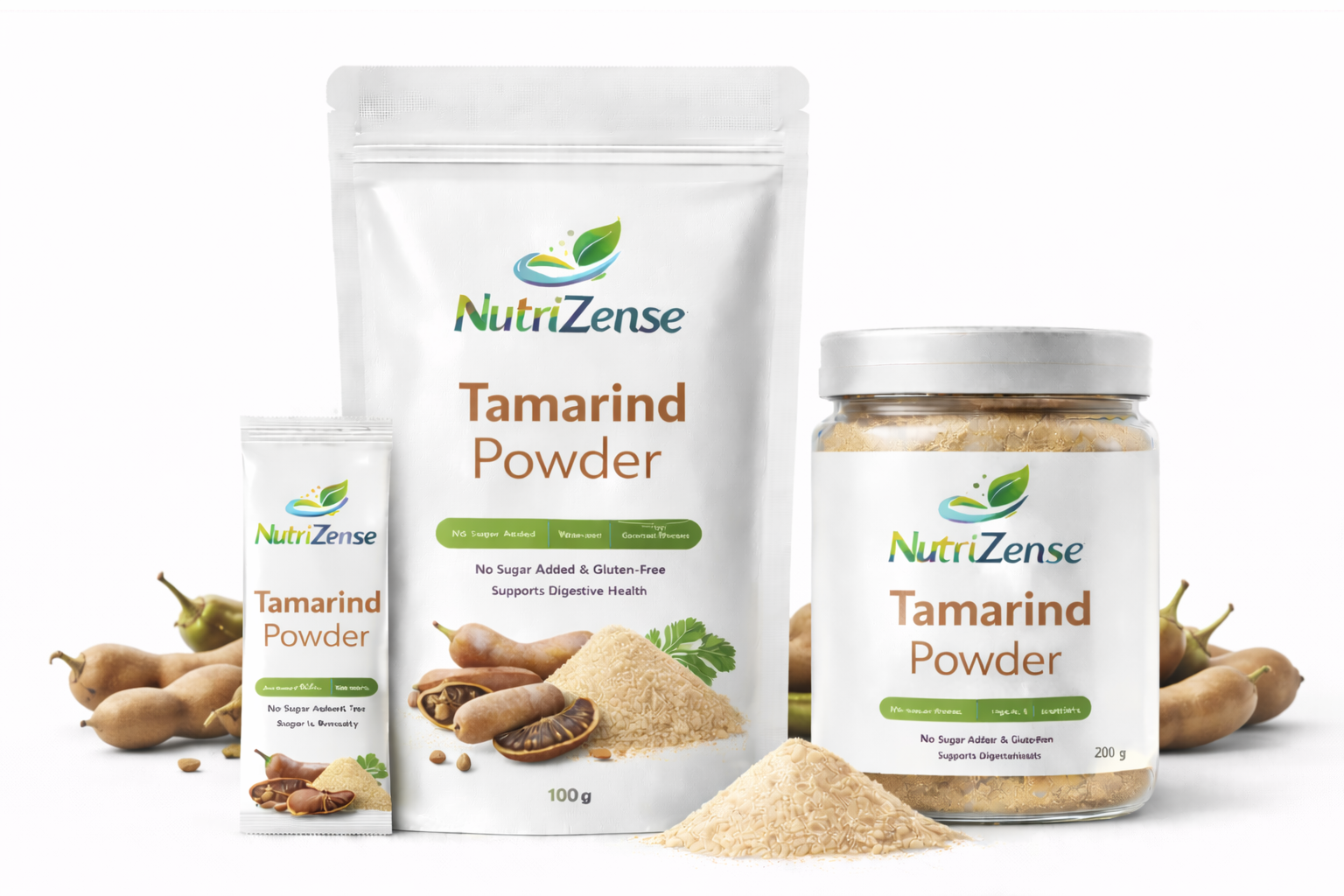 Spray Dried Tamarind Powder - NutriZense dehydrated vegetable powder - Buy online India